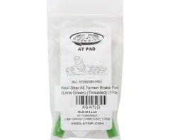 Kool Stop All Terrain Brake Pads (Lime Green) (Threaded) (1 Pair)