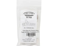 Kool Stop All Terrain Brake Pads (White) (Threaded) (1 Pair)