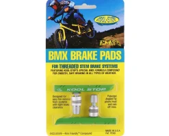 Kool Stop BMX Brake Pads (Lime Green) (Threaded) (1 Pair)