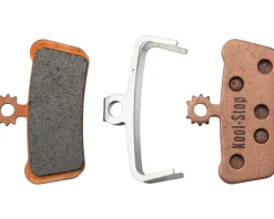 Kool Stop Disc Brake Pads (Sintered) (Copper Back) (SRAM Guide, Avid Trail) (1 Pair)