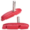 Kool Stop Eagle Claw II Brake Pads (Red) (1 Pair) (Smooth Post)