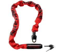 Kryptonite Krypto Keeper 785 Integrated Chain Lock (Red) (2.8') (85cm)