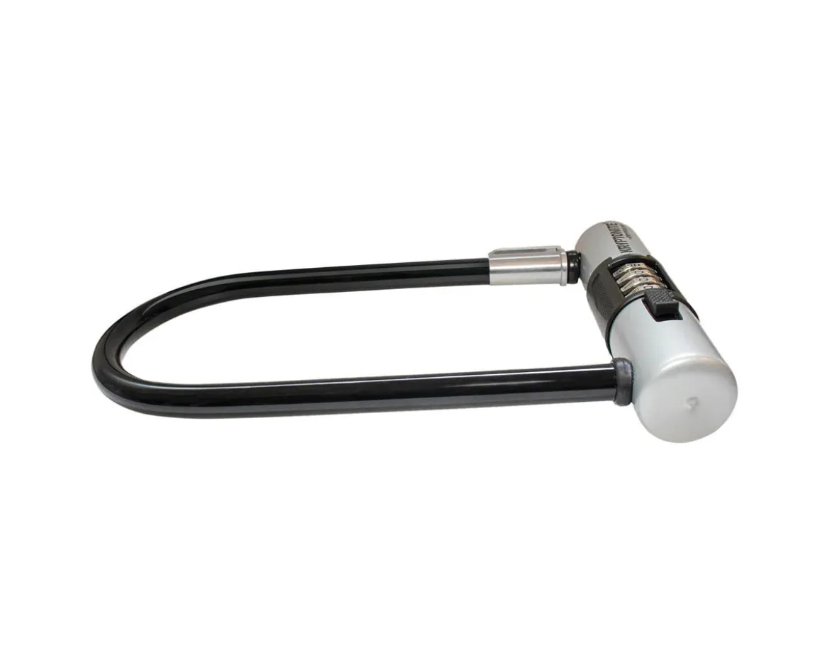 Kryptonite Kryptolok Combo U-Lock (Black/Grey) (4" x 9") (w/ Bracket)