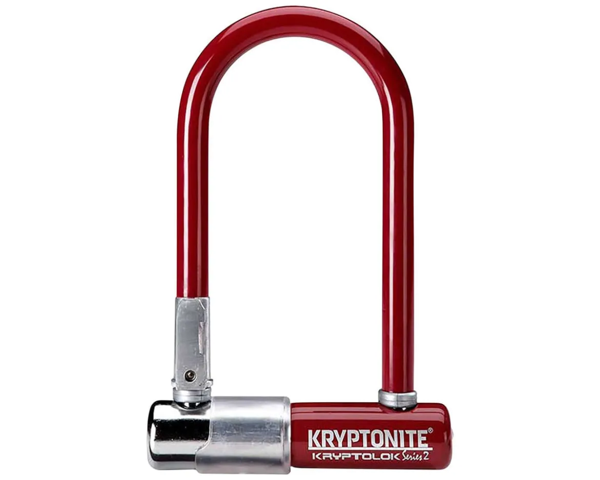 Kryptonite KryptoLok Mini-7 U-Lock (Merlot) (3.25 x 7")