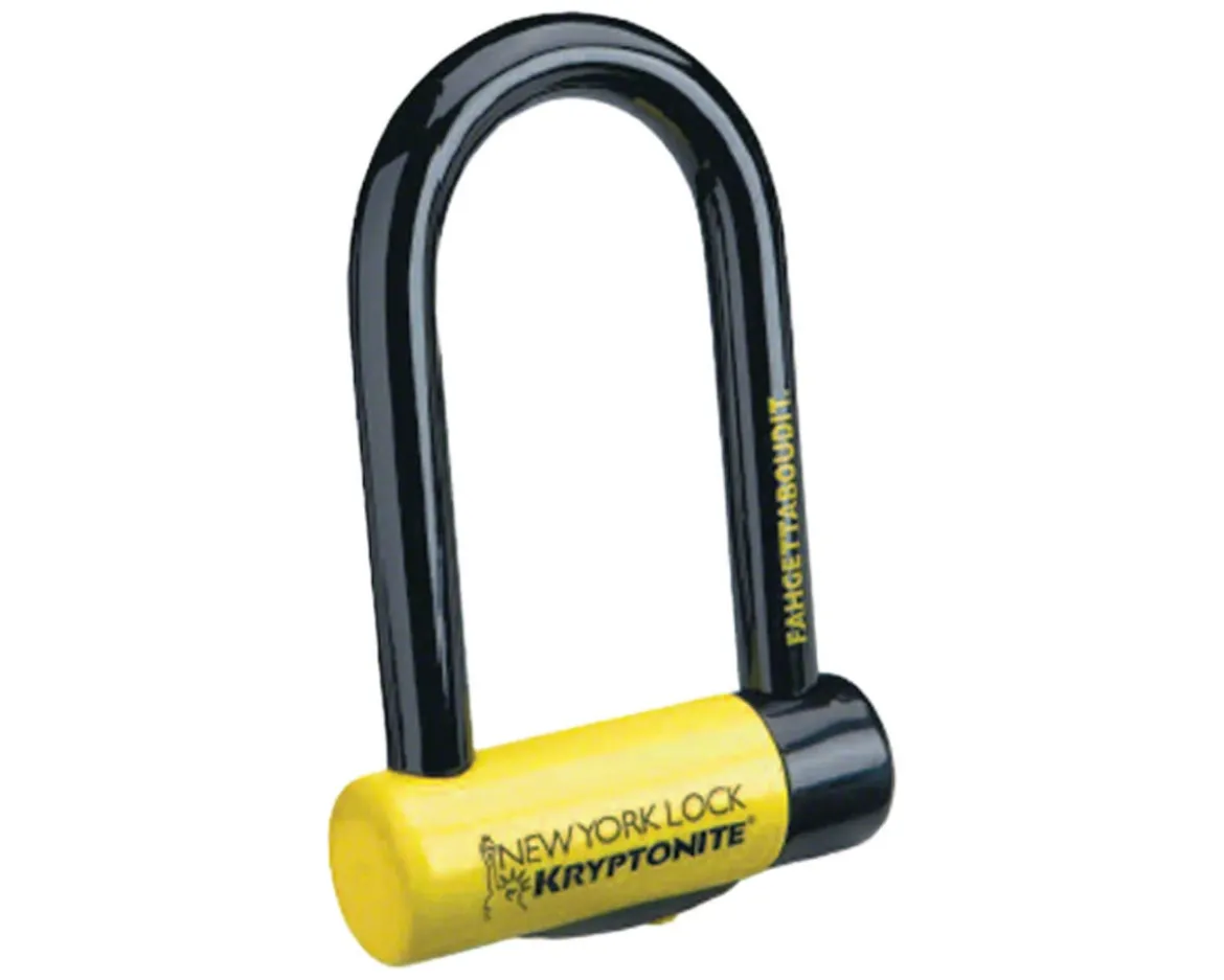 Kryptonite New York Fahgettaboudit Mini U-Lock (3.25 x 6")