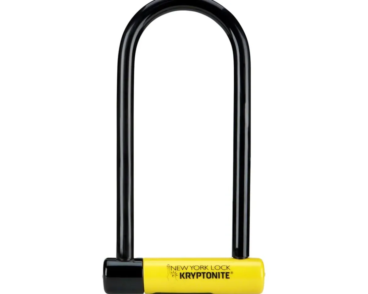 Kryptonite New York LS U-Lock (Black/Yellow) (4 x 10.25")
