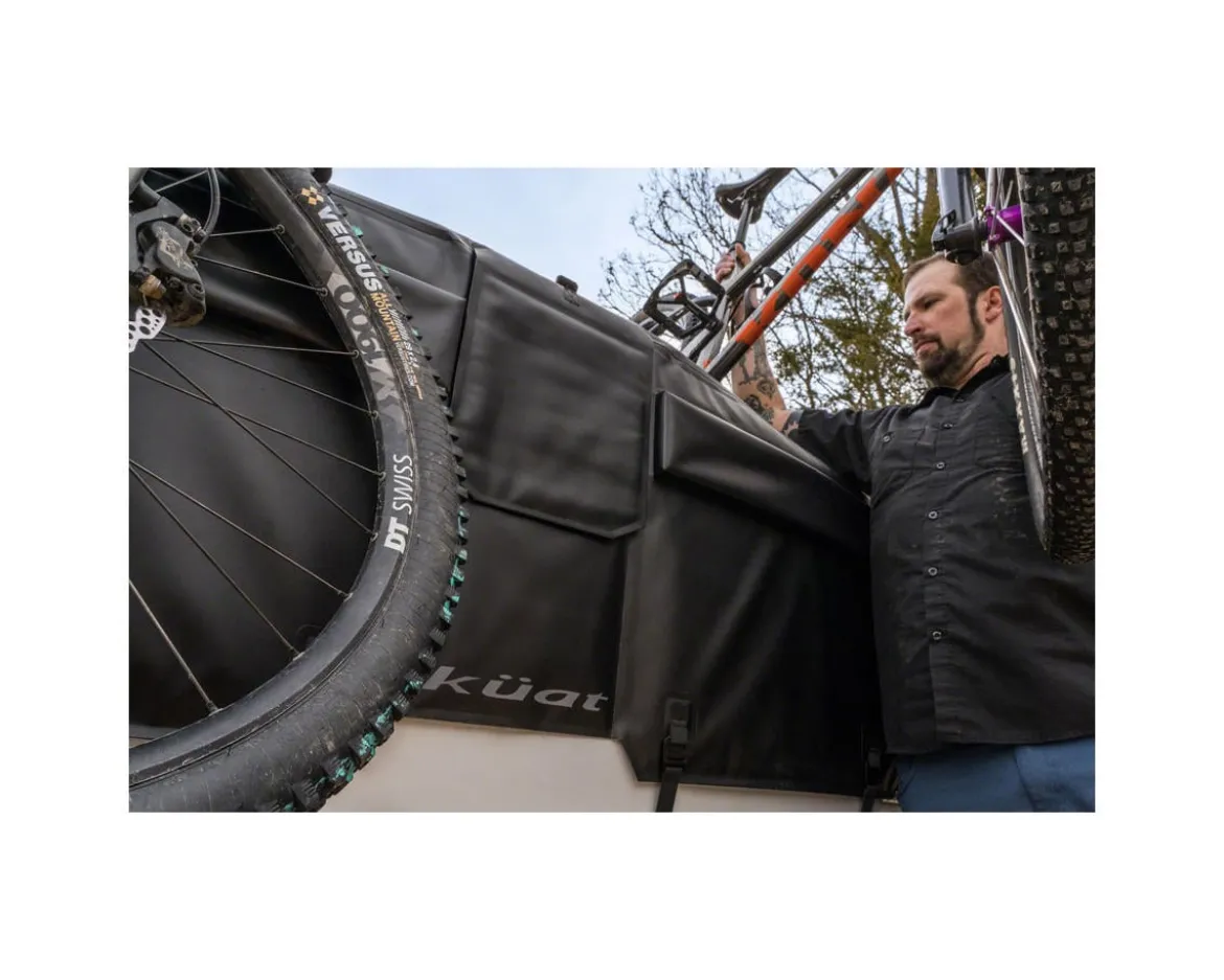 Kuat Huk Curved Tailgate Pad (Black) (L)