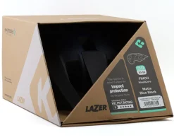 Lazer Finch KinetiCore Youth Helmet (Blue/Black) (Universal Youth)