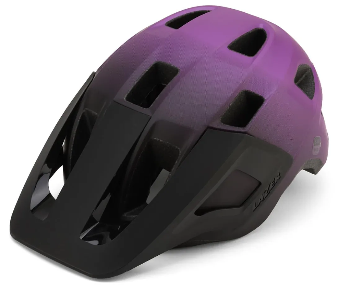 Lazer Finch KinetiCore Youth Helmet (Matte Metallic Purple Black) (Universal Youth)