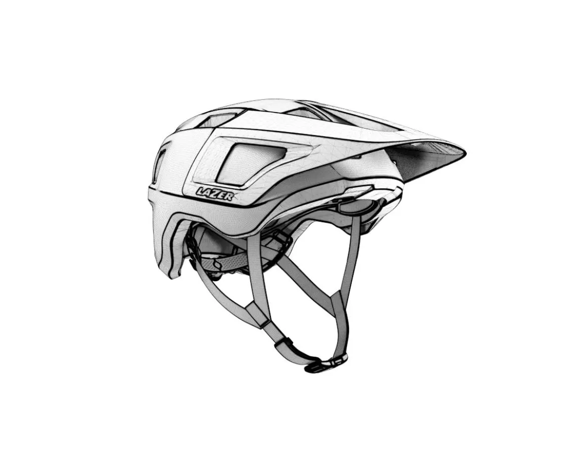 Lazer Finch KinetiCore Youth Helmet (Matte Metallic Purple Black) (Universal Youth)