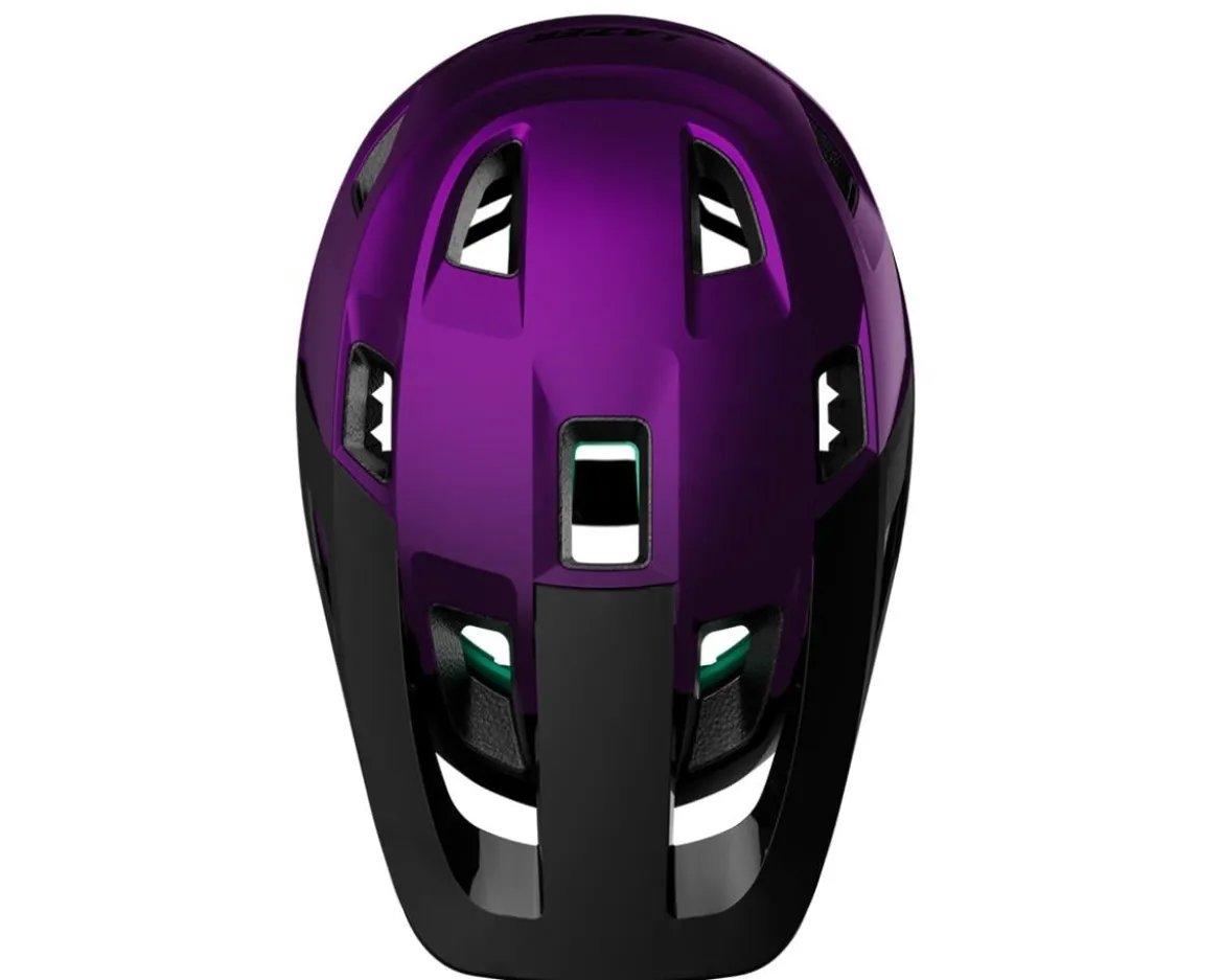 Lazer Finch KinetiCore Youth Helmet (Matte Metallic Purple Black) (Universal Youth)