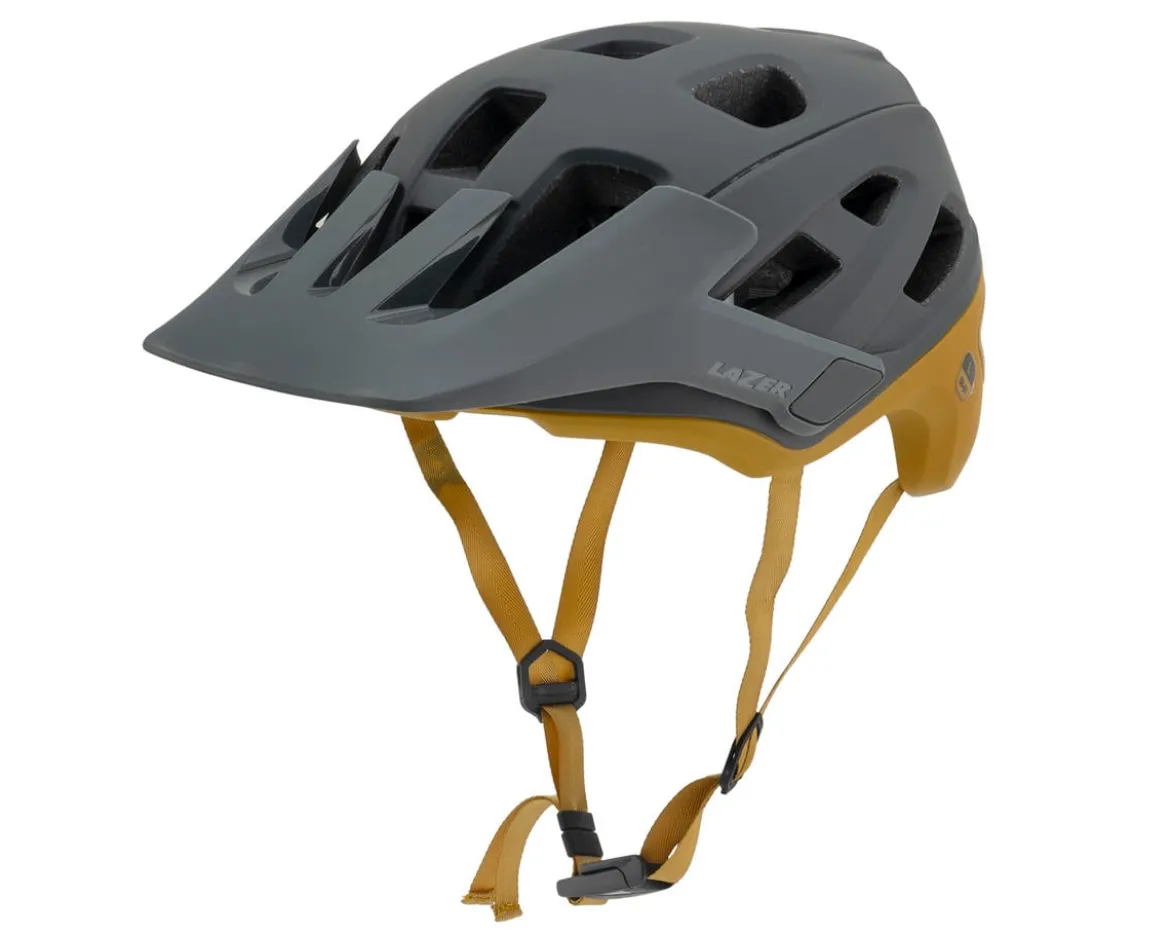 Lazer Jackal KinetiCore Trail Helmet (Matte Grey Autumn) (S)