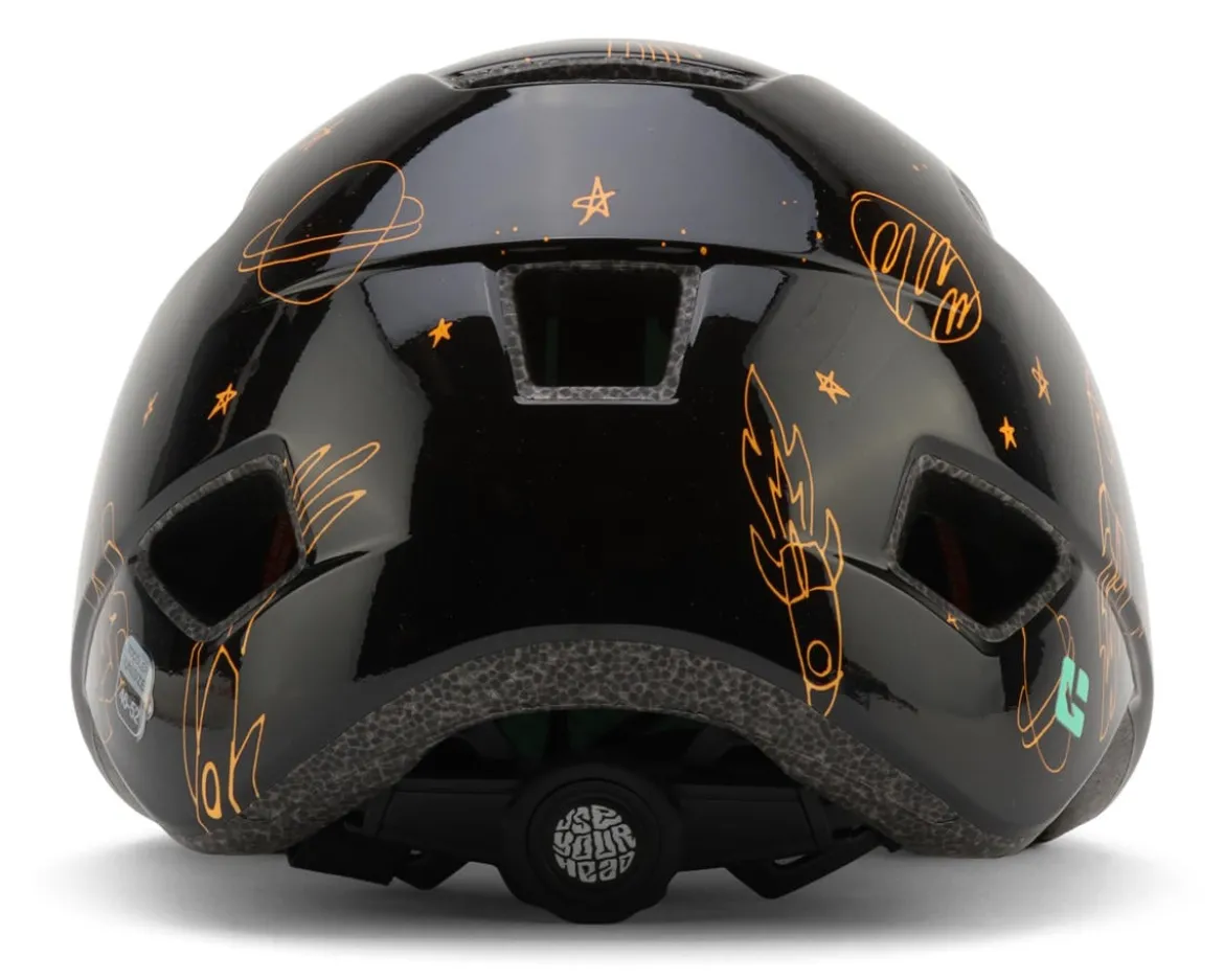 Lazer Pnut KinetiCore 2.0 Toddler Helmet (Flying Rocket) (Universal Toddler)