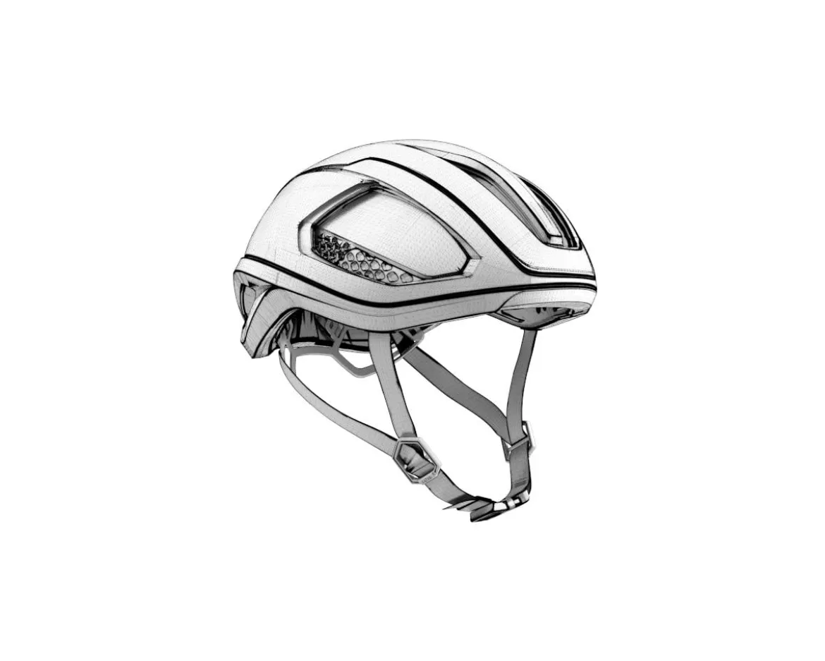 Lazer Vento KinetiCore Road Helmet (Matte Black) (L)