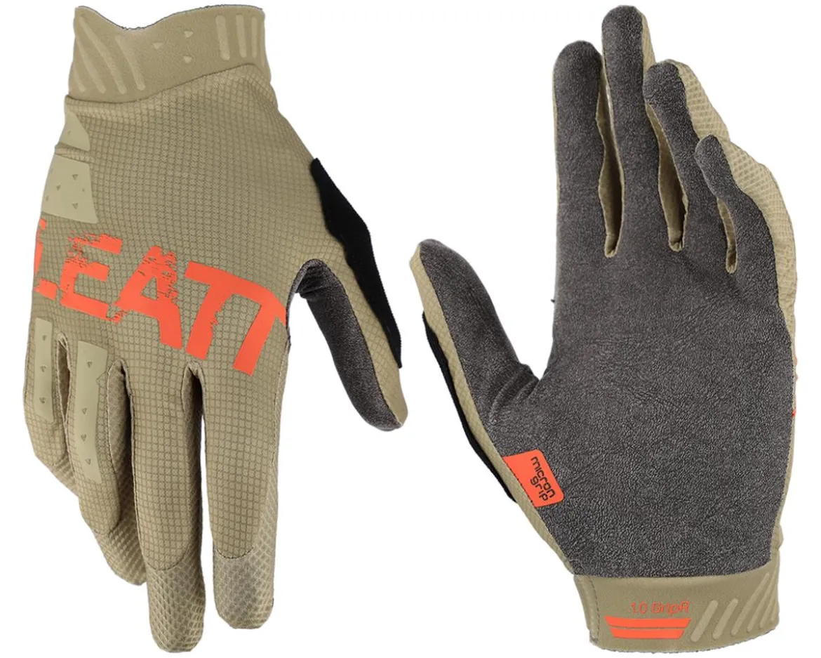 Leatt MTB 1.0 GripR V22 Gloves (Dune) (S)