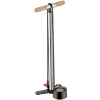 Lezyne Alloy Floor Drive Pump (Silver) (ABS-1 Pro Chuck) (Presta/Schrader Valve Compatible)
