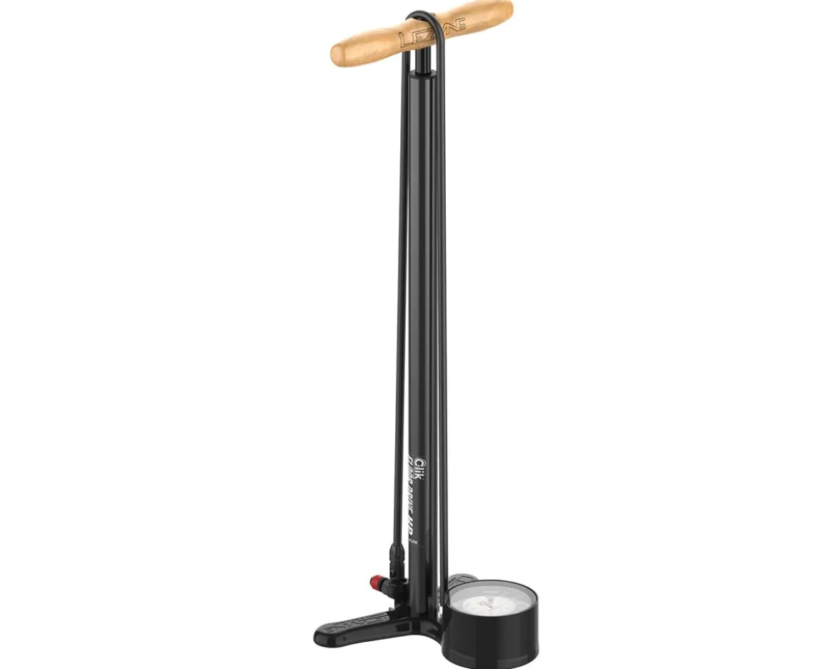 Lezyne Clik Steel HP Floor Drive Pump (Flat Black)