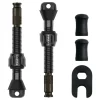 Lezyne Clik Tubeless Ready Valve Pro (Black) (44mm)