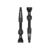 Lezyne CNC Tubeless Ready Presta Valves (Black) (Pair) (44mm)
