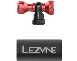 Lezyne Control Drive CO2 Inflator (Black/Red) (Head Only)