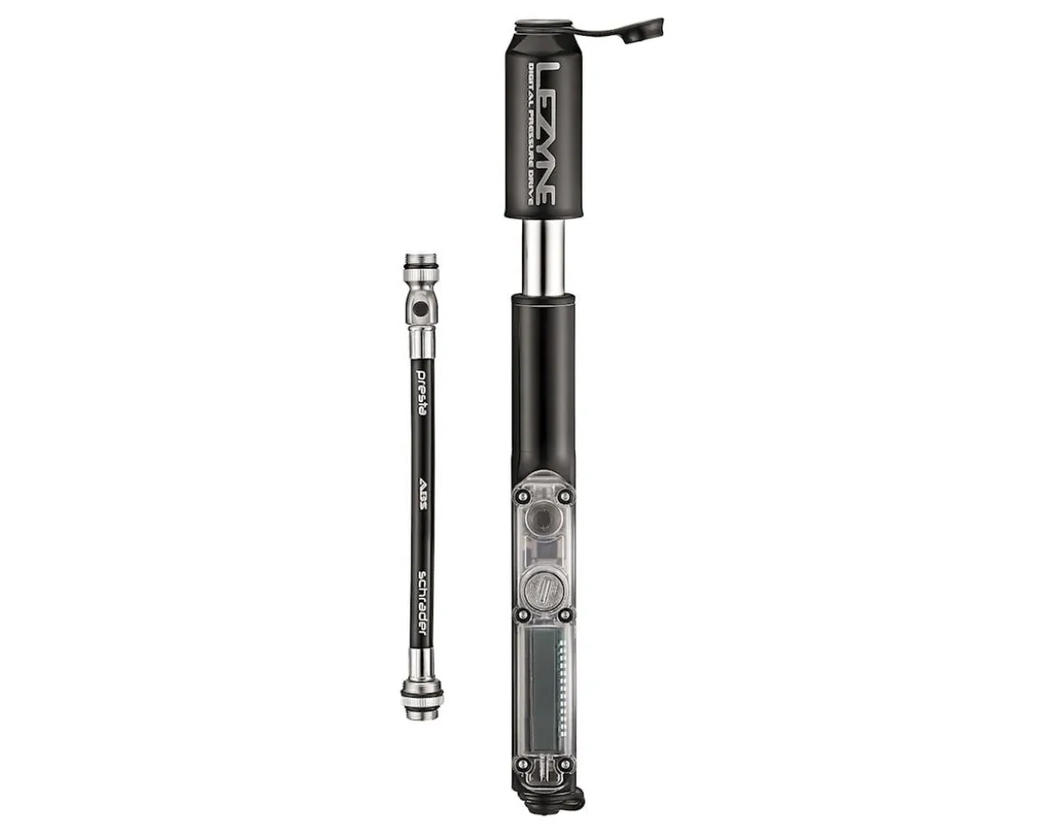 Lezyne Digital Pressure Drive Mini Pump (Black)