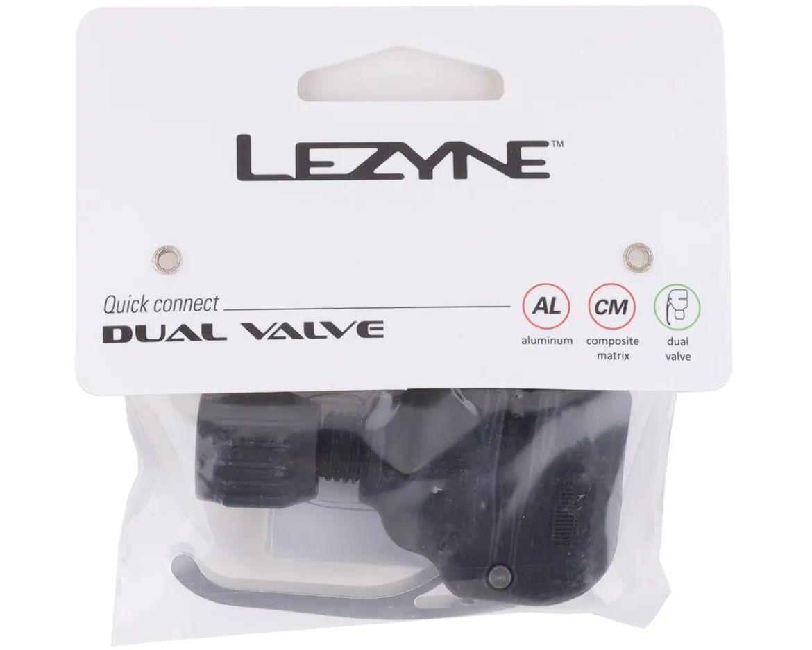 Lezyne Dual Valve Pump Head (All Lezyne High Pressure Floor Pump Models)