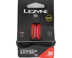 Lezyne E-Bike Fender STVZO Tail Light (Black)