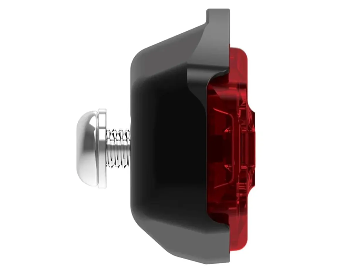 Lezyne E-Bike Super Bright STVZO E12 Tail Light (Black) (12 Lumens)