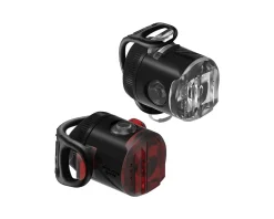 Lezyne Femto USB Drive Headlight/Tail Light Set (Black)