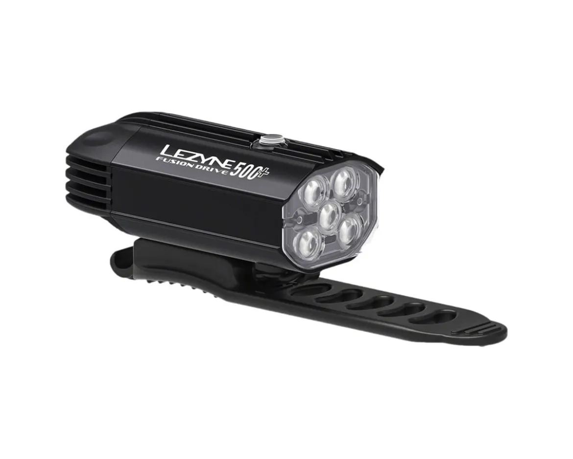 Lezyne Fusion Drive 500+ Headlight (Black) (500 Lumens)
