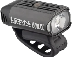 Lezyne Hecto Drive 500XL Headlight (Gloss Black) (500 Lumens)