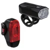 Lezyne KTV Drive Pro 300+/KTV Drive+ Headlight & Taillight Set (Black)