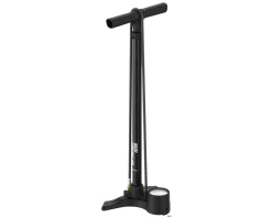 Lezyne Macro HP Floor Drive Floor Pump (Flat Black) (ABS Flip Chuck) (Presta/Schrader Valve Compatible)