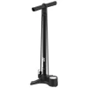 Lezyne Macro HP Floor Drive Floor Pump (Flat Black) (Dual Valve Pump Head) (Presta/Schrader Valve Compatible)