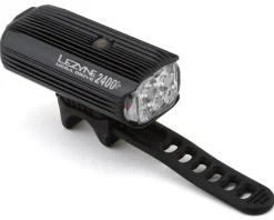 Lezyne Mega Drive 2400+ Front Headlight (Black) (2400 Lumens)