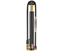 Lezyne Micro Floor Drive HV Pump w/ Gauge (Black) (High Volume)