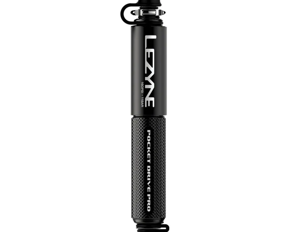 Lezyne Pocket Drive Pro Mini Pump (Black)