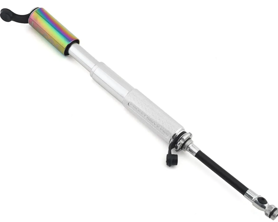 Lezyne Pocket Drive Pro Mini Pump (Neo Metallic/Silver)