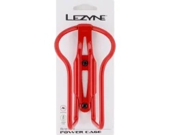 Lezyne Power Water Bottle Cage (Gloss Red) (Aluminum)