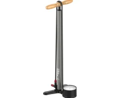Lezyne Steel HV Floor Drive 3.5 Pump (Flat Grey)
