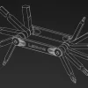 Lezyne SV Pro Multi-Tool (Grey) (11 Tools)