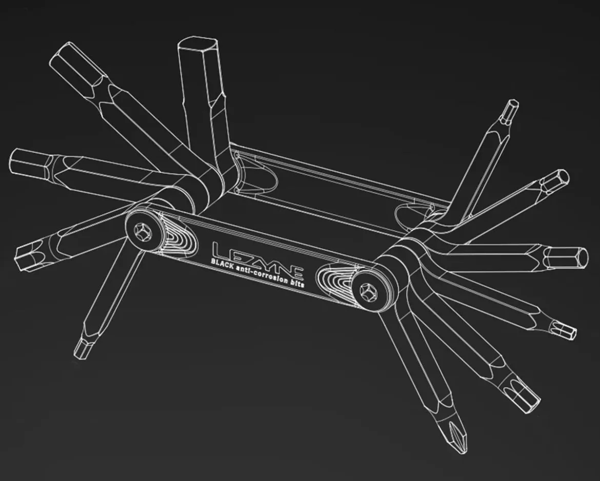 Lezyne V Pro Multi-Tool (Black) (11 Tools)