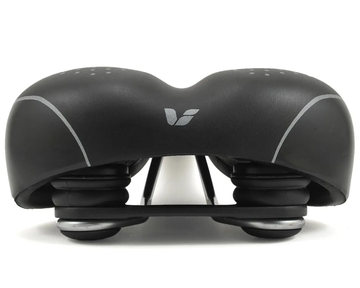 Liv Connect Comfort Women's Saddle (Black) (Steel Rails)
