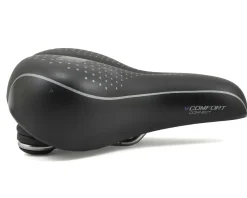 Liv Connect Comfort Women's Saddle (Black) (Steel Rails)