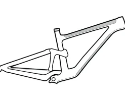 Lizard Skins Frame Protectors (Clear Polyurethane) (Large)
