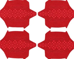 Lizard Skins DSP Lever Grips (Red) (Set)
