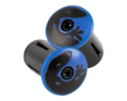 Lizard Skins Handlebar Plugs (Cobalt Blue) (Pair)