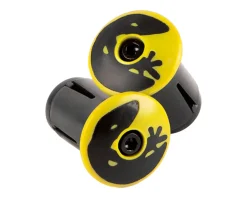 Lizard Skins Handlebar Plugs (Viper Yellow) (Pair)