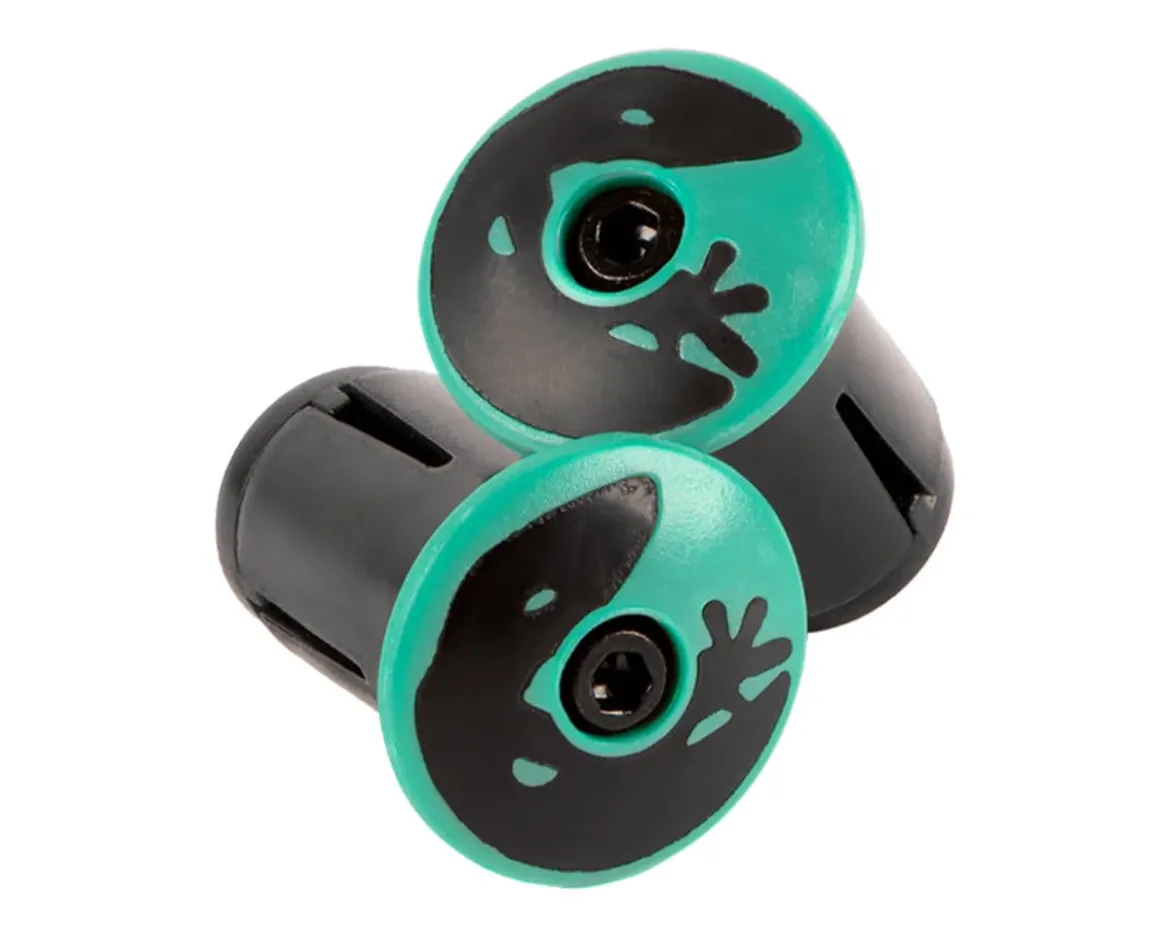 Lizard Skins Handlebar Plugs (Celeste) (Pair)