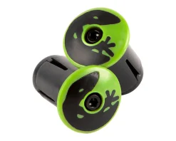 Lizard Skins Handlebar Plugs (Hyper Green) (Pair)